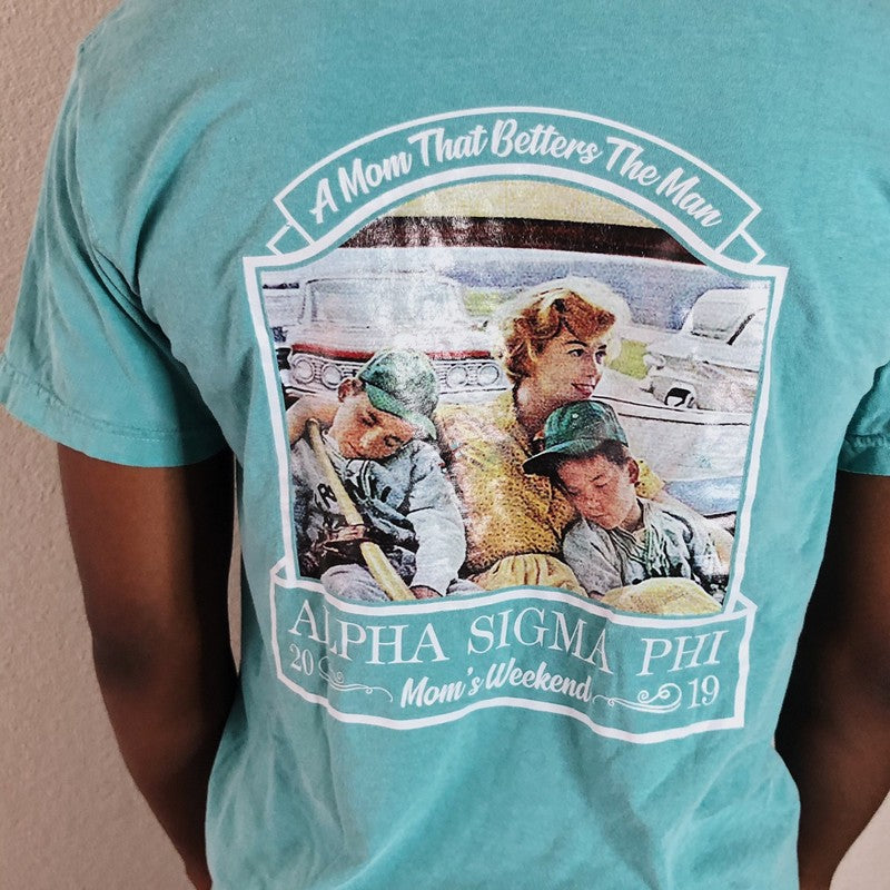 Alpha Sigma Pei Moms Weekend Graphic Tee