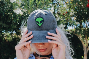 Out of this World Alien Distressed Hat