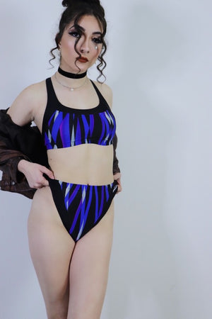 80s Crop Top/ Swimsuit