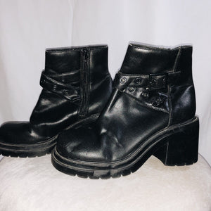 Baby I’m Back Black Lower Eastside Ankle Boots