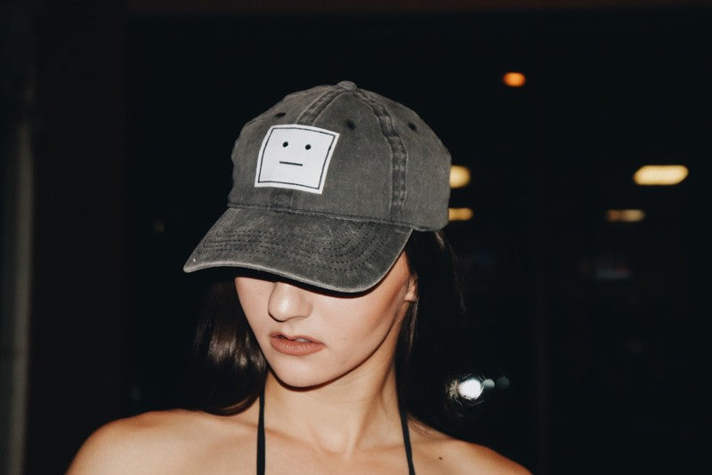 Be Square Acid Wash Unisex Hat