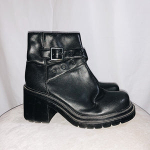 Baby I’m Back Black Lower Eastside Ankle Boots