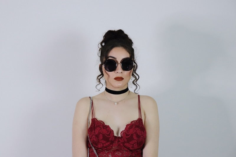 Icing on Top Italian Made Red Rose Bodysuit