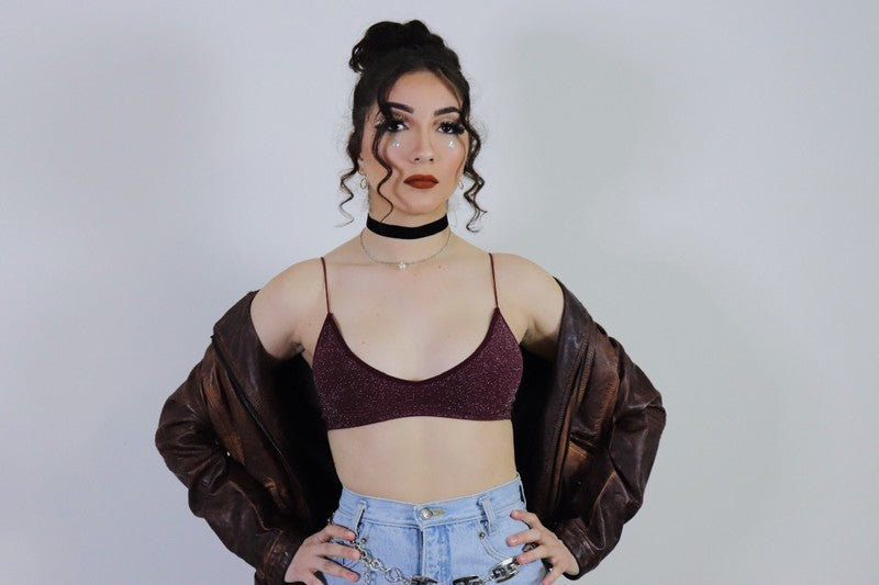 Burgundy Selenas Bayb Bralette