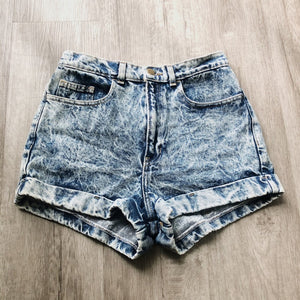 Hey Babe High Waisted American Apparel Jean Shorts