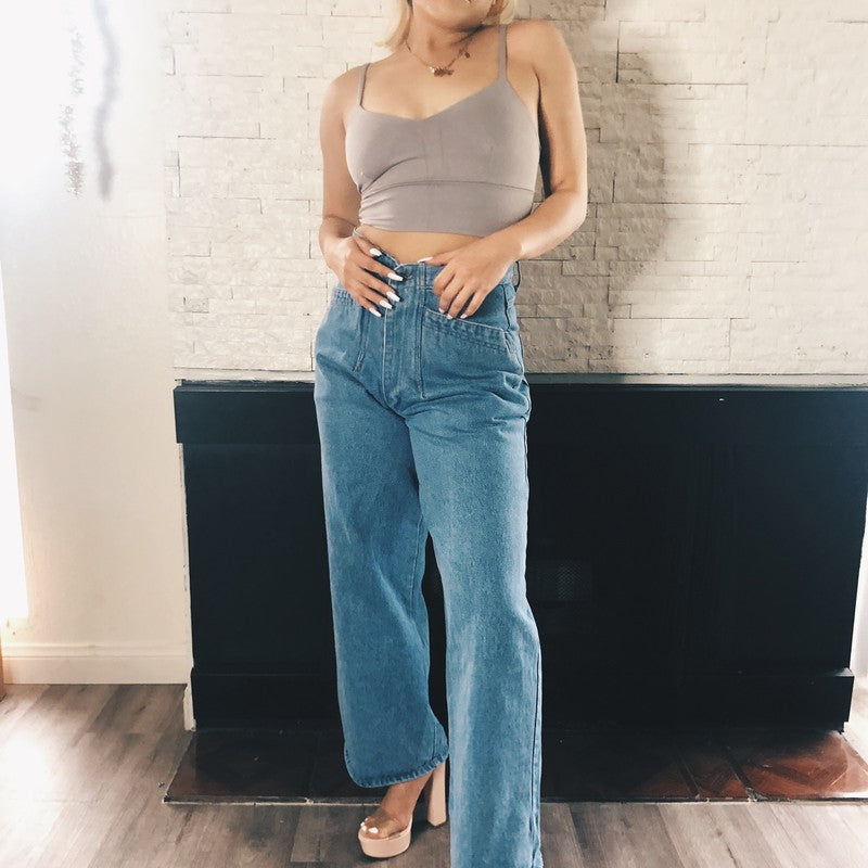 Bell Bottom Bae Vintage 80’s Highwaisted Jeans