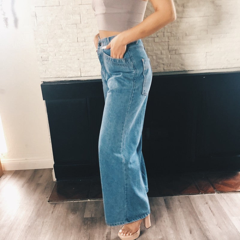 Bell Bottom Bae Vintage 80’s Highwaisted Jeans