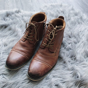 Men’s Leather Steve Madden Brown Brogues