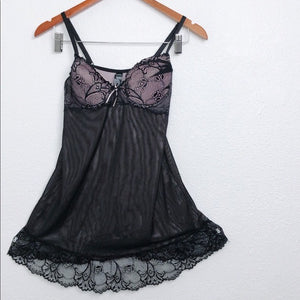 Lavender and Black Floral Lace Mesh Lingerie Slip Dress Bomb Bayb Co Lavender and Black Floral Lace Mesh Lingerie Slip Dress Bomb Bayb Co