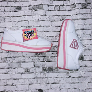 Authentic 90s Supergirl Platform Sneakers