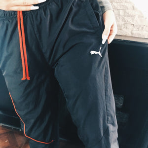 Back Up Black Unisex Puma Sweats