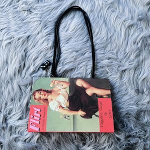 Vintage Magazine 50's Flirt Hardcover Hand Bag