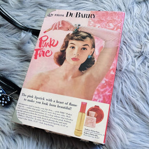 Vintage Magazine 50's Flirt Hardcover Hand Bag