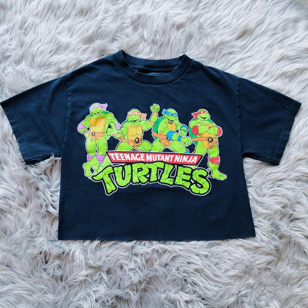 Vintage 90's Ninja Turtles Crop Tee