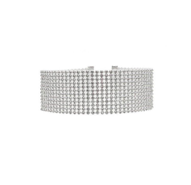 Chunky Diamond Bayb Choker