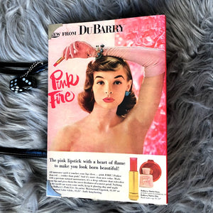 Vintage Magazine 50's Flirt Hardcover Hand Bag