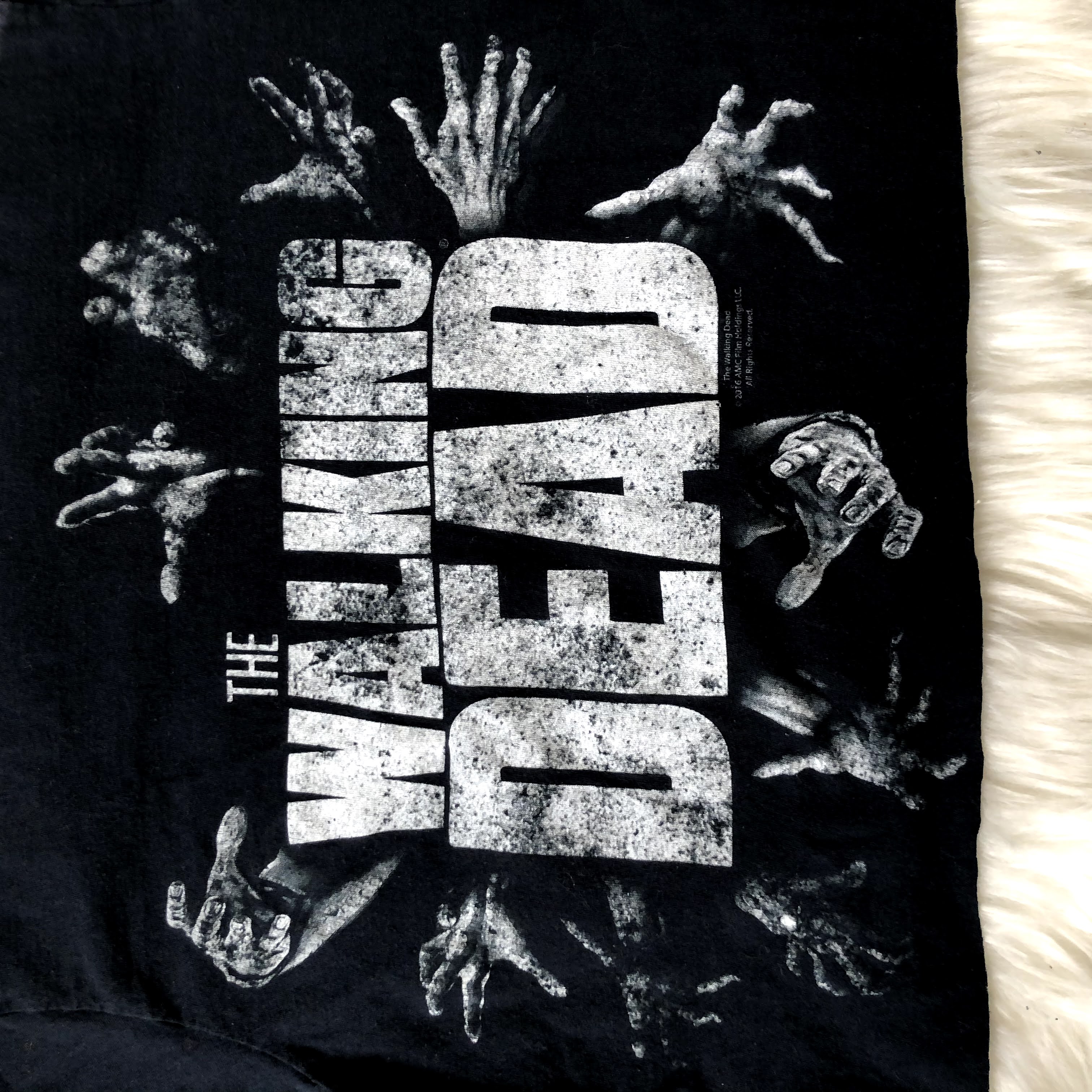 The Walking Dead Promo Crop Top Graphic Tee