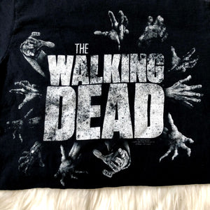 The Walking Dead Promo Crop Top Graphic Tee