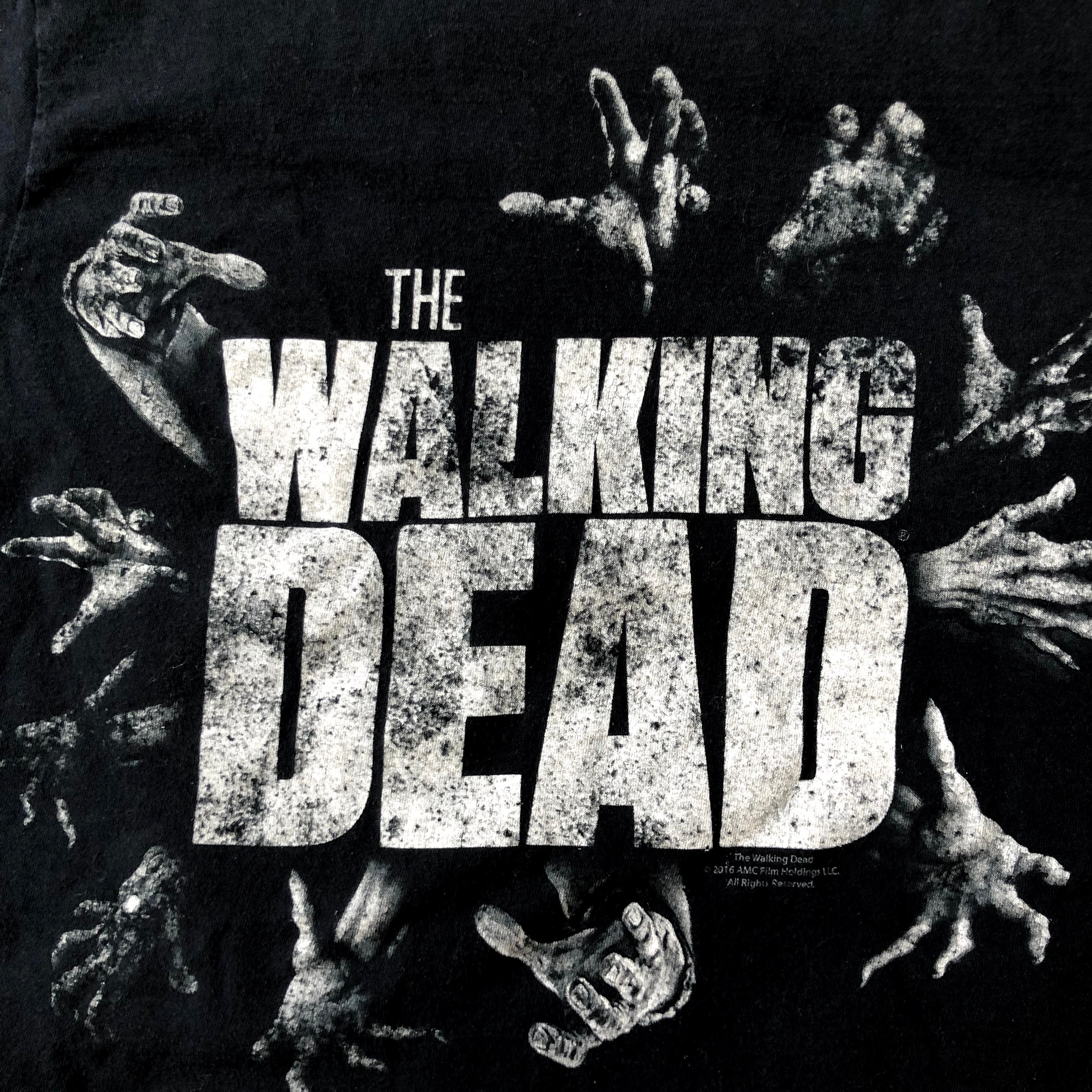 The Walking Dead Promo Crop Top Graphic Tee