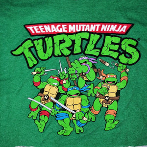 Vintage 90s Ninja Turtles Crop Top