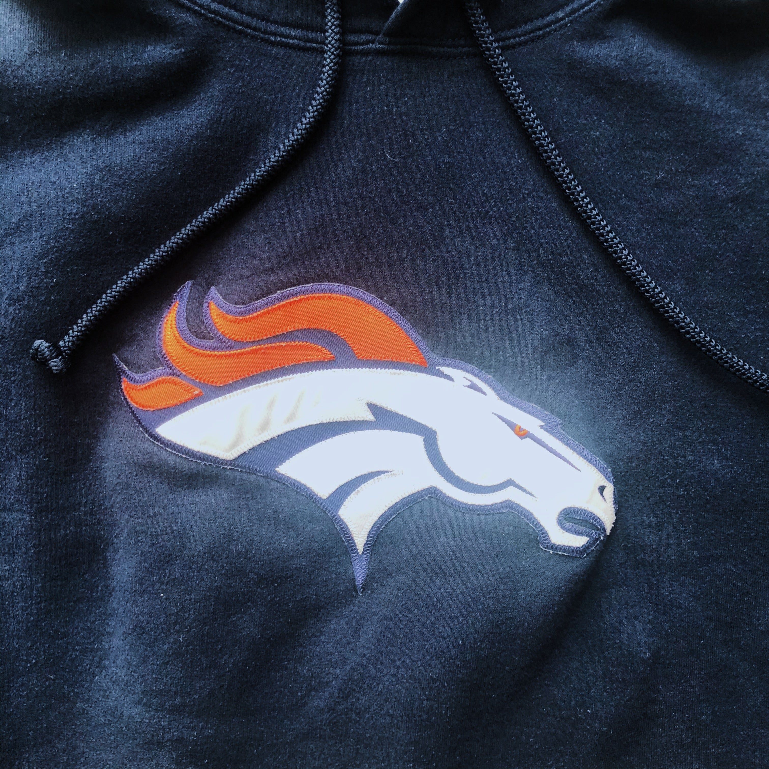 Broncos Reworked Cropped Hoodie