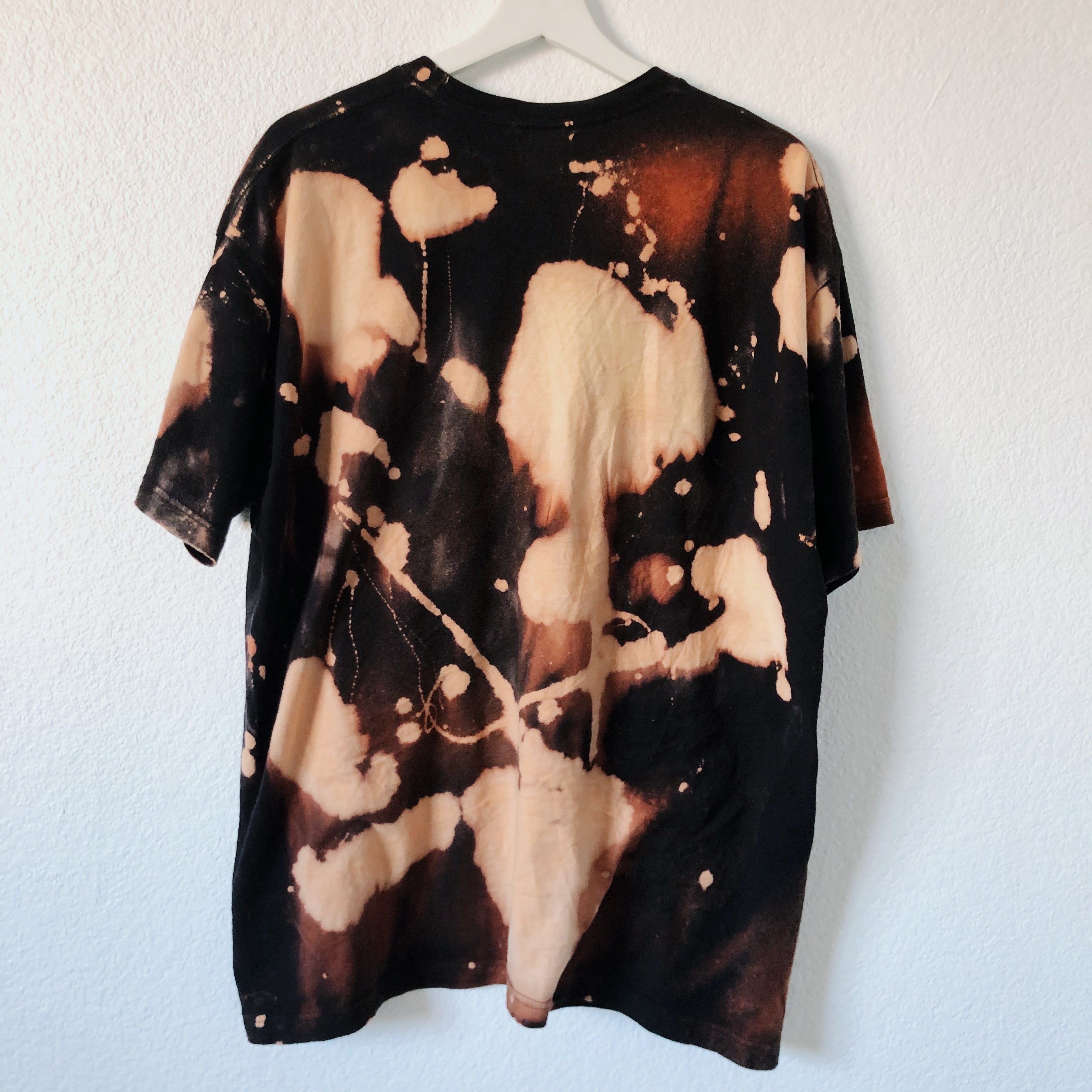 Custom Acid Dripped Marvel Comic Vintage Tee