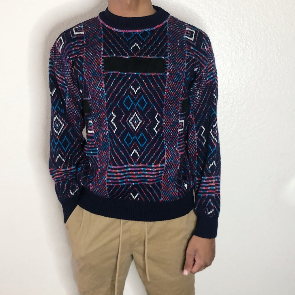 Vintage Purple Aztec McGregor Sweater