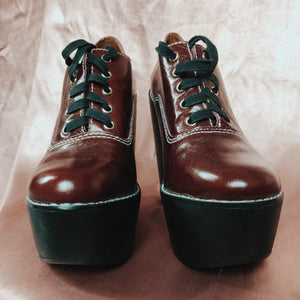 Rare Jeffrey Campbell Maroon Booties