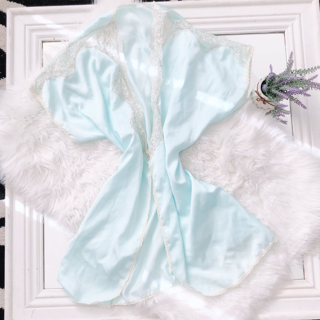 Vintage Victoria’s Secret Teal Robe