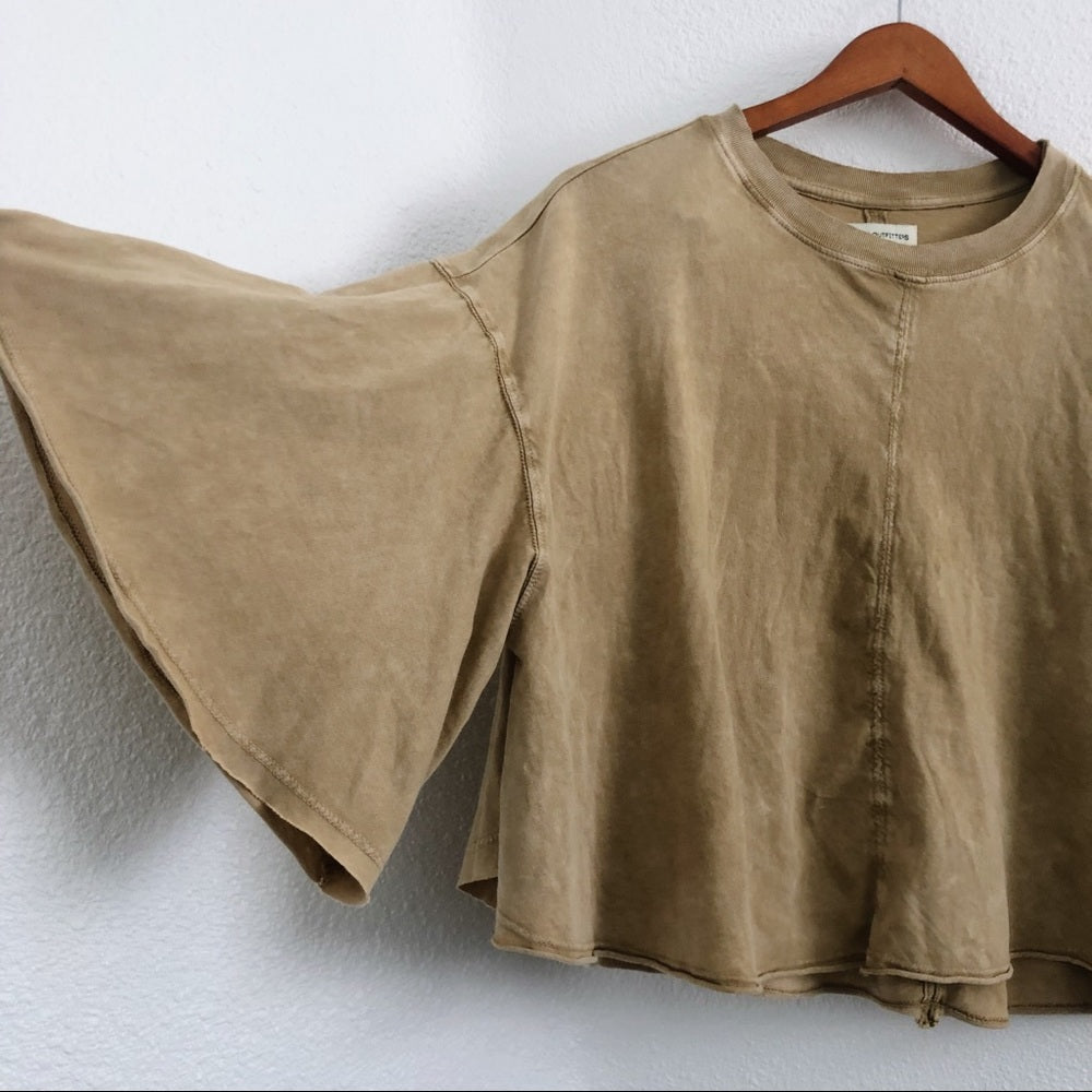 Urban Outfitters Batwing Loose Artistic Crop Top