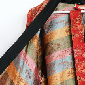 Authentic Red Oriental Kimono Robe