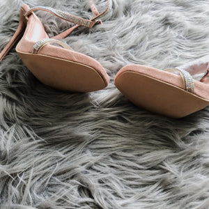 Peachy Bae Open Toe Strap Heels