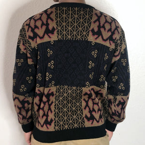 Vintage Brown Gitano Crewneck Sweater