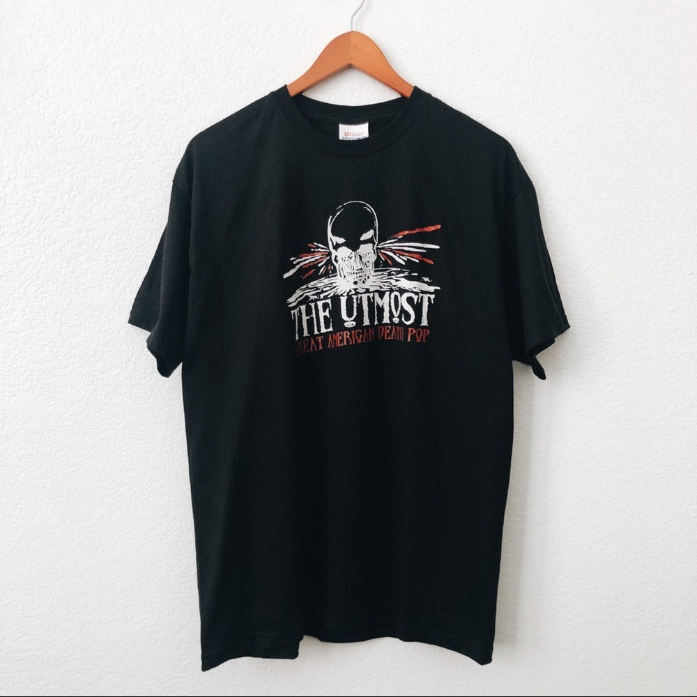 The Utmost Great American Death Pop Black Band Tee