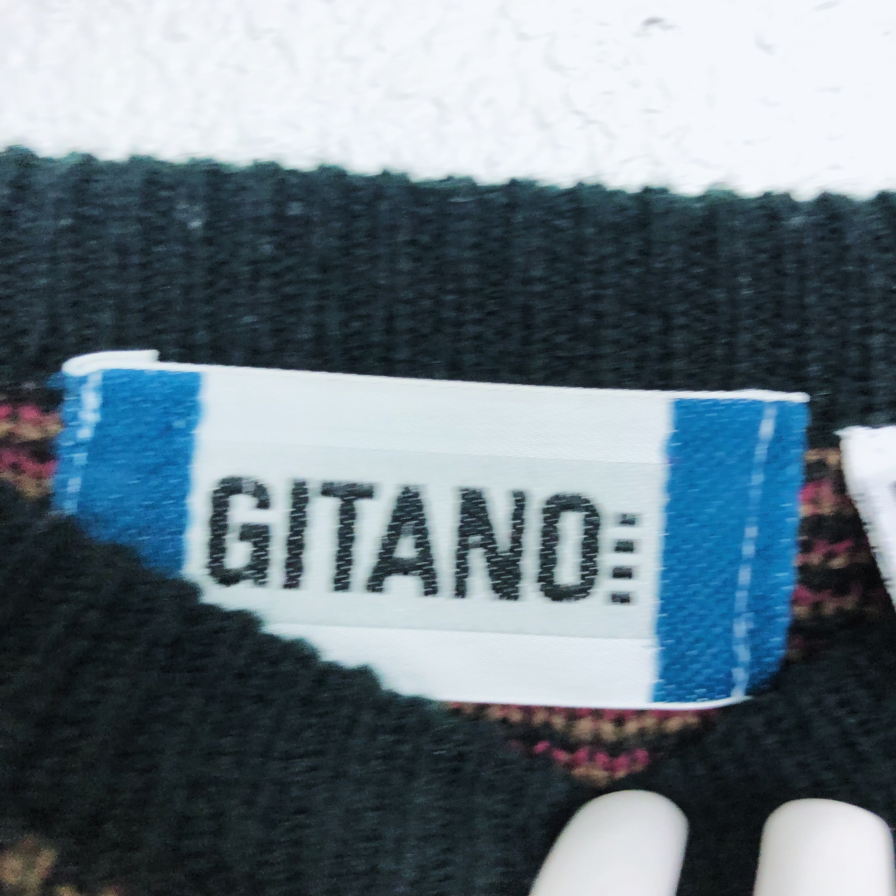 Vintage Brown Gitano Crewneck Sweater