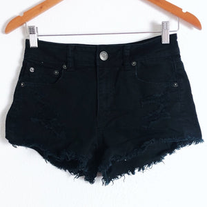 Black American Eagle Hi Rise Festival Shorts