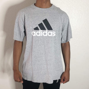 Adidas Graphic Gray Short Sleeve Tee