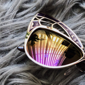 Vintage Butterfly Retro Lens Sunnies