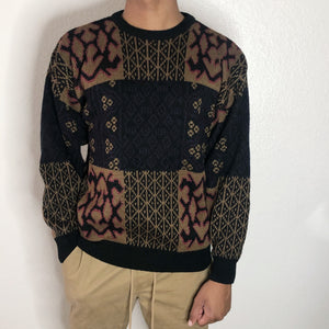 Vintage Brown Gitano Crewneck Sweater