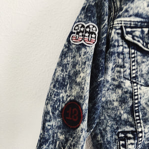 Denim Los Angeles Patchwork Jacket