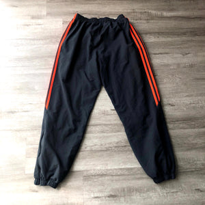 Adidas Orange Striped Sweatpants