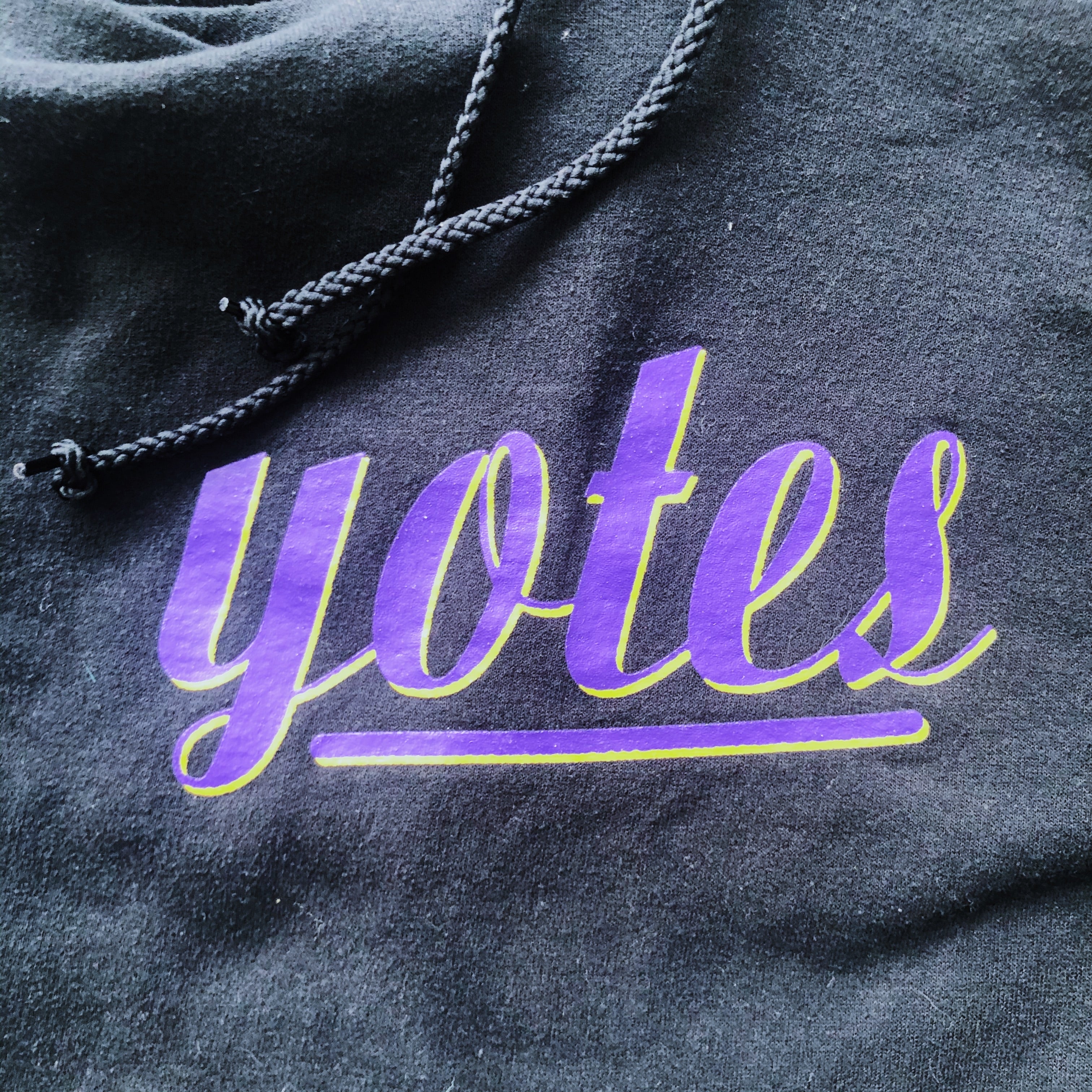 Yotes Vintage Reworked Cropped Hoodie