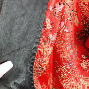 Authentic Red Oriental Kimono Robe