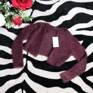 Soft Fuzzy 2 Piece Crop Set