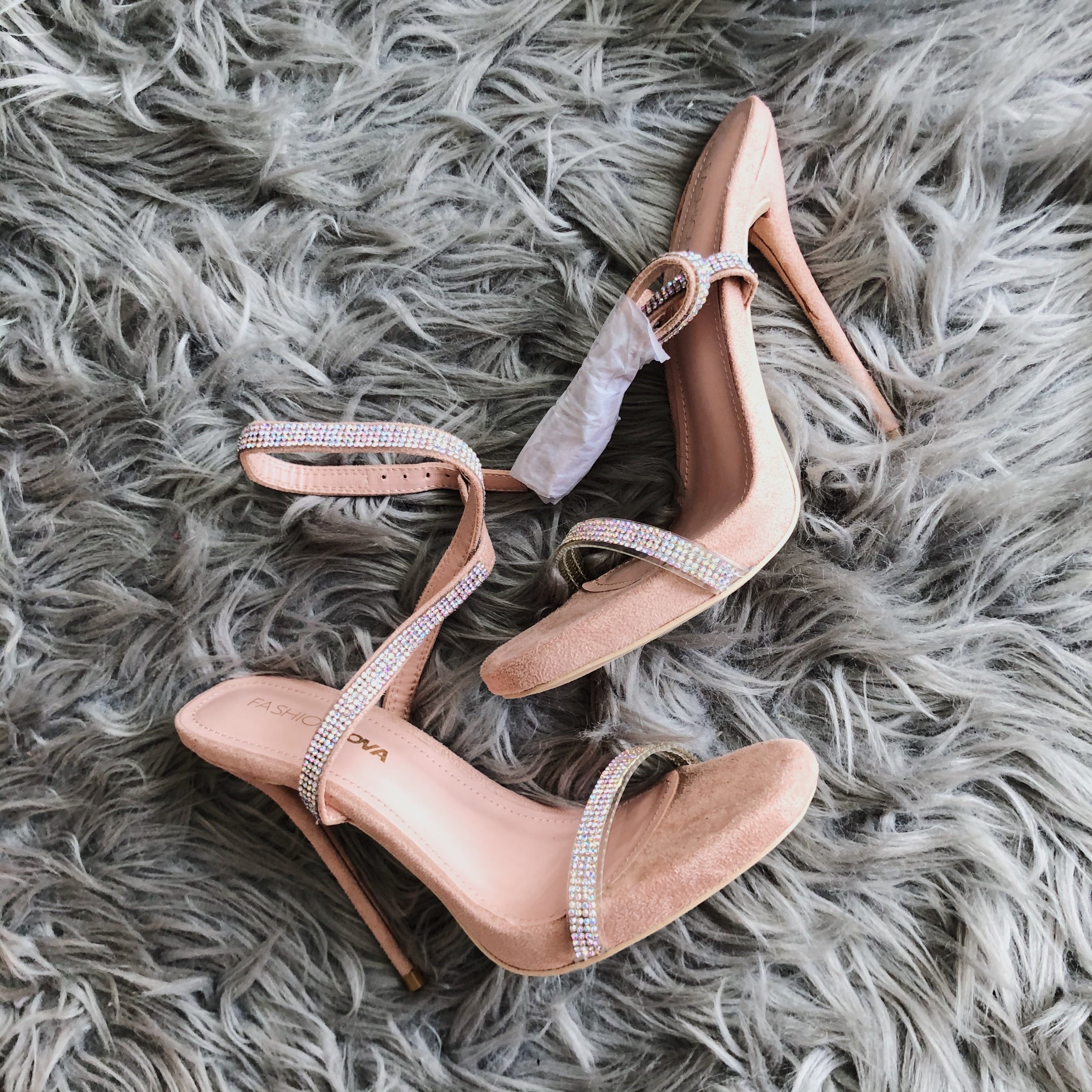 Peachy Bae Open Toe Strap Heels