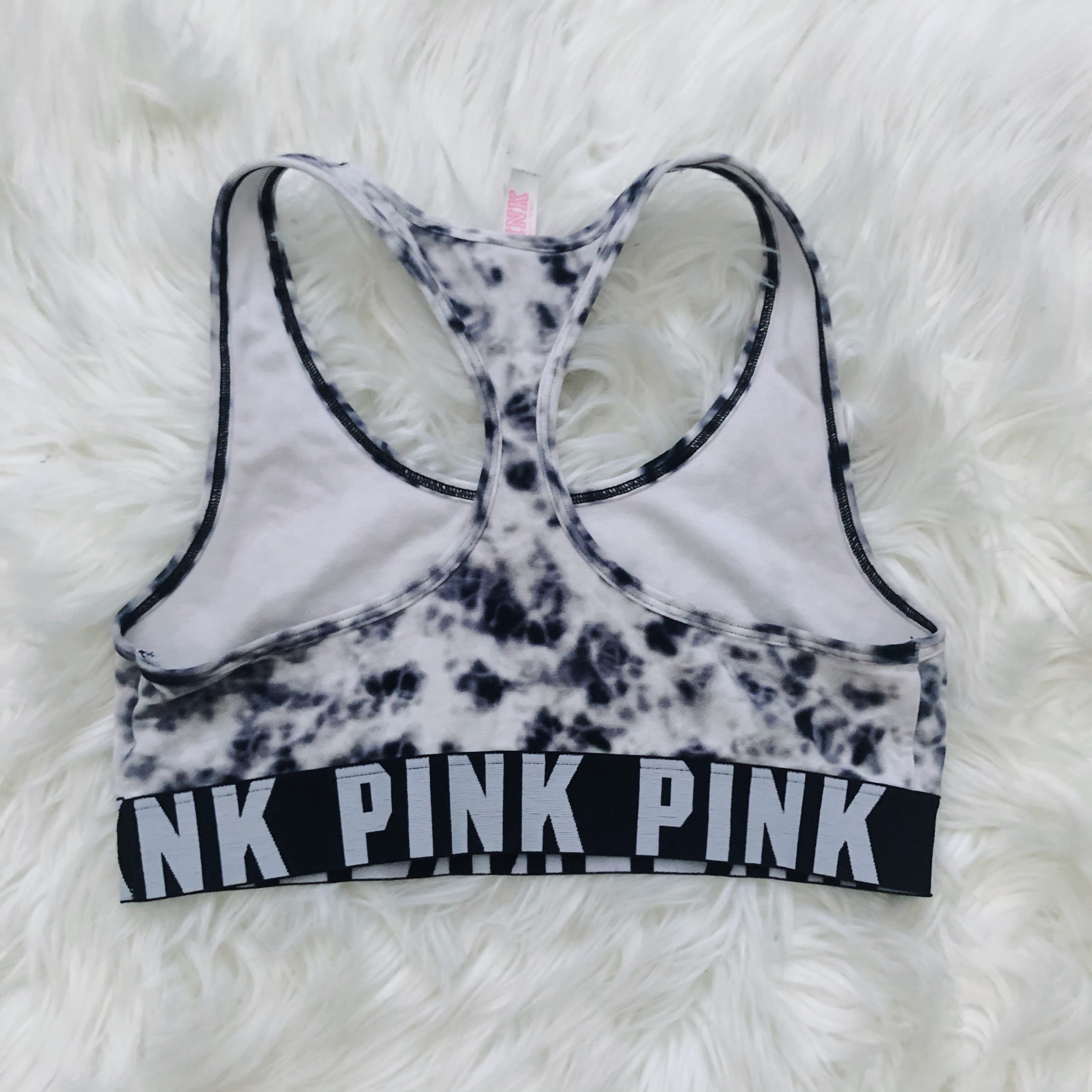 PINK Victoria’s Secret Acid Wash Sports Bra