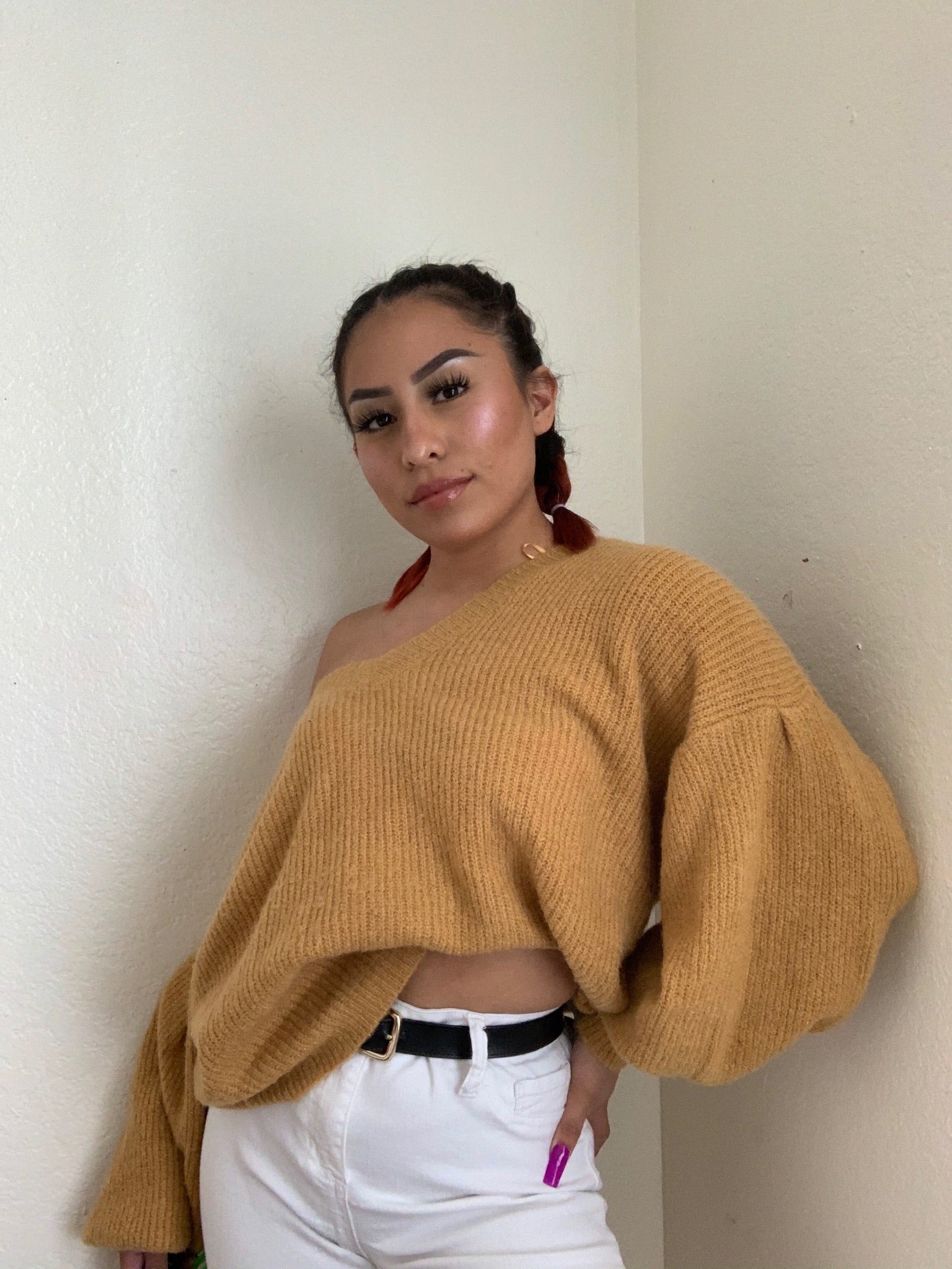 Comfy Off the Shoulder Sweater