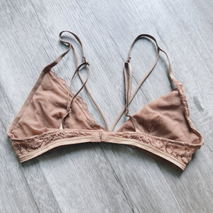 Mocha Lace Bralette