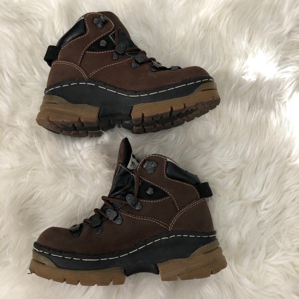 Bratz Brown Chunky Outdoor Hiking Colorado Boots