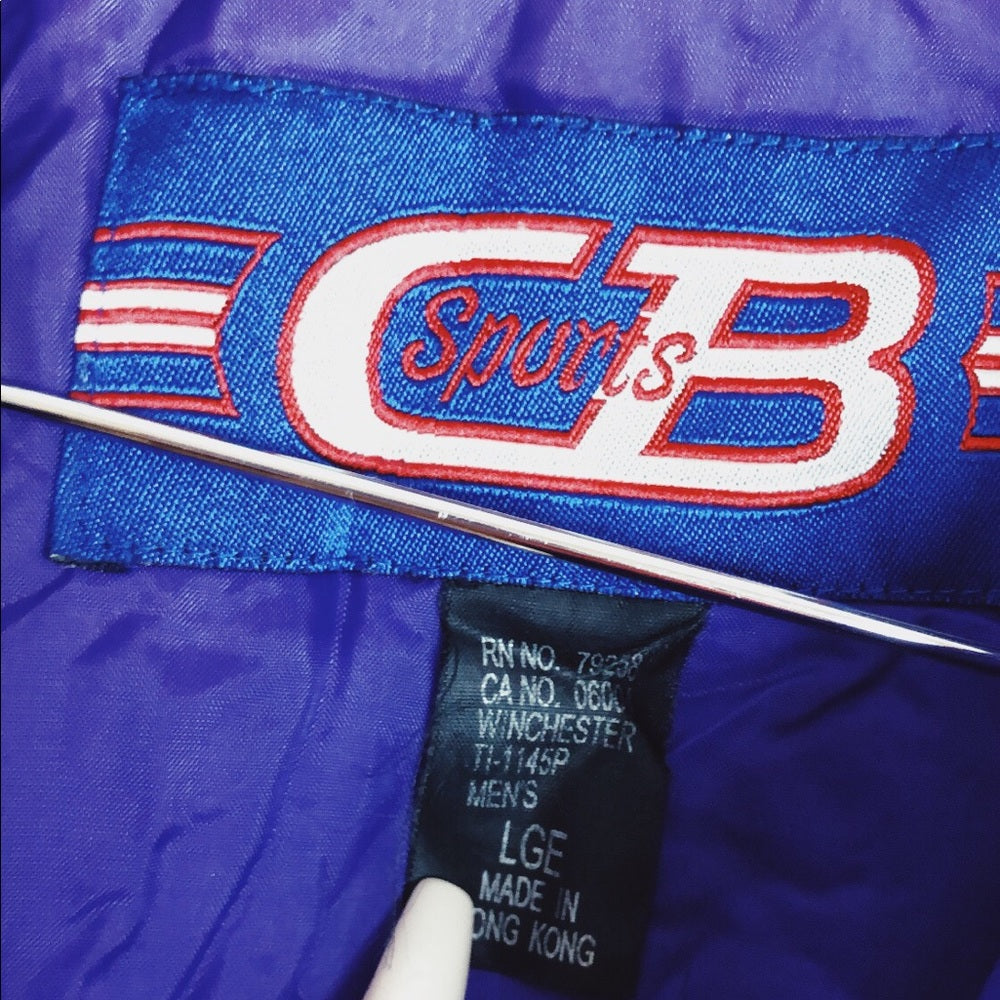 CB Sports Red and Blue Large Puffer Jacket